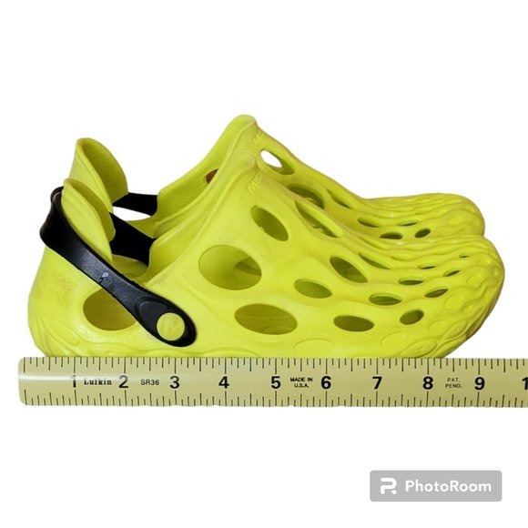 Merrell Hydro Moc Water HI VIZ Slip On Shoe Clog Sz 6/7 Flawed - Picture 9 of 13